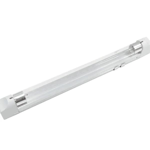 60cm 254nm uvc 20w t8 fluorescent tube with 75uv/cm² clear cover 330degree for