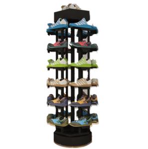 Wholesale Organizer Retail Shoe Display Rack Flooring Metal Stands Commercial from china suppliers