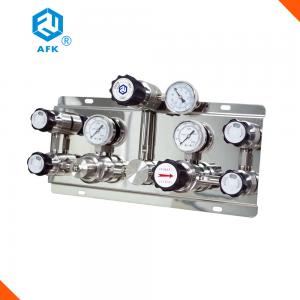China High Pressure Gas Control Panel With Diaphragm , 3000Psig Oxygen Control Panel on sale