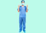OEM Design Disposable Scrubs Sets Medical Unisex Doctor Uniforms Nonwoven