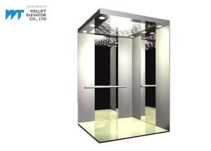 Wholesale Beautiful Durable Passenger Lift Elevator With Mirror Hairline Stainless Steel Finish Cabin from china suppliers