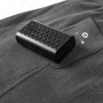 7.4V Rechargeable Battery Thermal Underwear Long Sleeve Magnetic Discharge