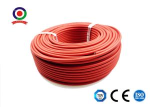 Wholesale Ozone Resistant 4mm Solar Cable Low Space Requirement High Resistance Against Heat from china suppliers