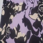 Printed Sports Clothing Fabric 95 Polyester 5 Spandex 150cm Uv Proof