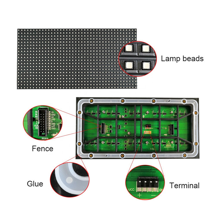 Fixed Installation SMD 3535 P8 Outdoor Led Advertising Display