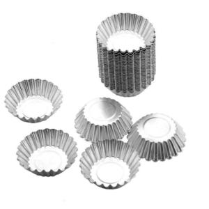 Wholesale Cupcake Cake Cookie Aluminum Egg Tart Mold Pudding Mould Tin Baking from china suppliers