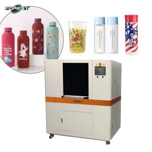 Wholesale Efficiency 360 Degree UV Inkjet Printer For Round Cylinders Aluminium Cans Stainless Steel Thermos Bottles from china suppliers