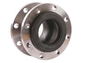 Wholesale Double Sphere Rubber Expansion Joints For Pipe , DN80 Rubber Compensator from china suppliers