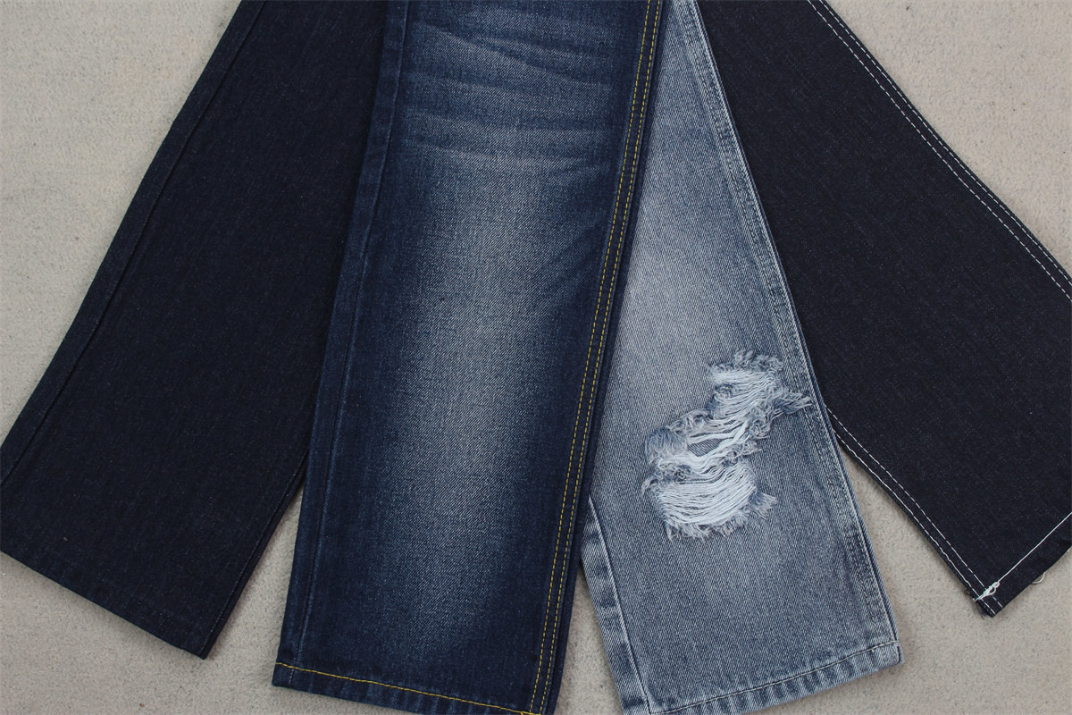 180cm Width 100 Cotton Denim Fabric 12.5Oz Rigid For Worker Wear