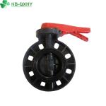 Water Supply System Handle Lever Type Butterfly Ball Valve for Water Industrial