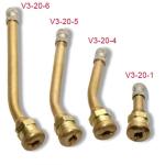 Universal Brass Tubeless Tire Valve with Extension Wheel Tyre V3-20-1 V3-20-6 V3