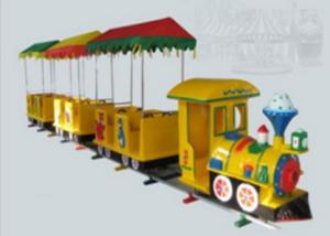 Wholesale Yellow Color Amusement Toy Kids Ride On Train With Track 1 Year Warranty Period from china suppliers
