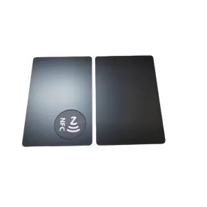 Wholesale Engraved Stainless Steel NFC Card Blank Metal NFC Card With Chip Polished from china suppliers