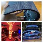P1.875mm Flexible Curved LED Screen Display IP43 Indoor 800cd/Sqm