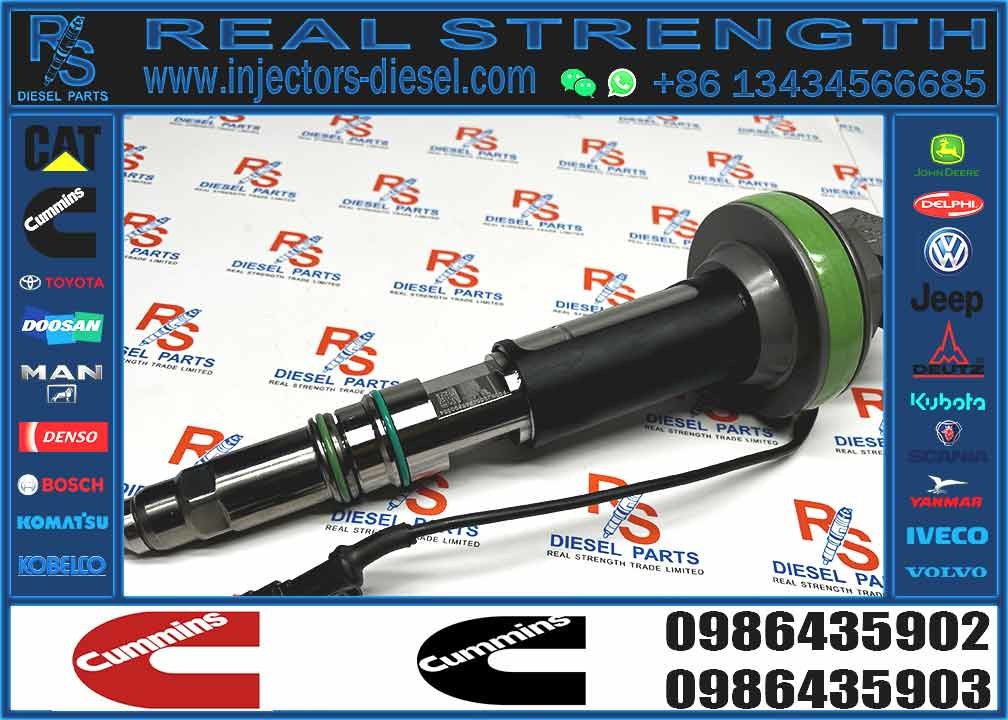 Quality Goods Auto Parts Cumminns QSK19 QSK38 QSK50 QSK60 Engine Diesel Fuel Injector 0986435902 0986435901 F00BJ00006