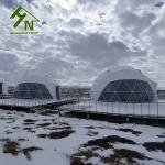 4 People Small Geo Dome Tent 7m 8m Diameter For Hotel