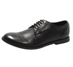 Brown / Black Single Monk Strap Shoes , Wedding Single Buckle Mens Shoes