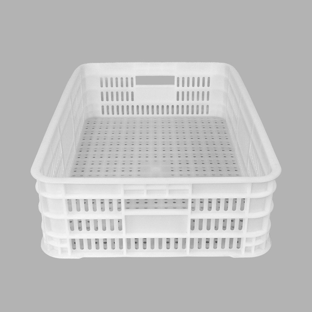 Food Grade Mesh Plastic Basket Durable Crate for Transport and Storage Solutions