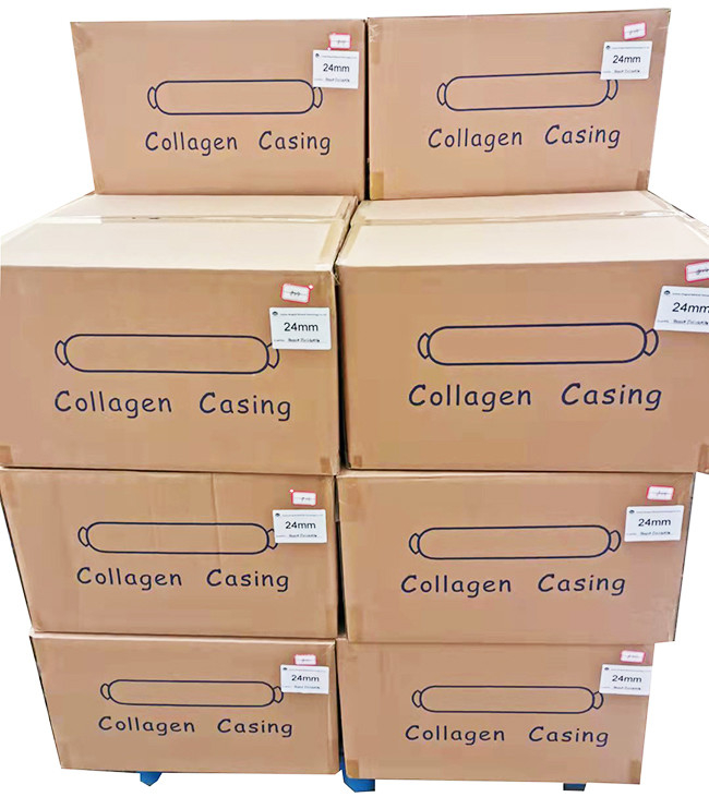 Edible Natural Color Sausage Collagen Casings For Fried Sausages