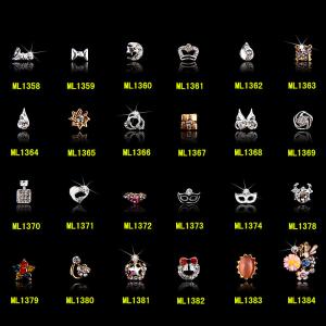 Wholesale Hot NEW Wholesale Alloy Jewelry 3D Nail Art Jewelry Nail rhinestones Sticker Supplier Number ML1358-1384 from china suppliers