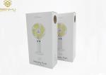 Small Electrical Fan Customized Carton Package Box / Handy Fan Package Box
