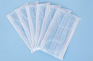 Wholesale Single Use Disposable 3 Ply Face Mask , Low Breathing Resistance Protective Face Masks from china suppliers