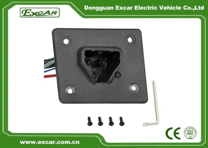 Golf Cart Parts 48V Charger Receptacle for EZGO RXV 48v Charging Socket with Cables 602529