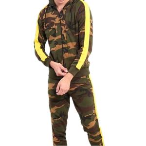 Wholesale Camouflage Style Mens Hoodie Tracksuit Set Sweatsuit With Private Label from china suppliers