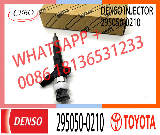 Common Rail Fuel Injector 23670-30410 Common Rail Injetor 295050-0210 for TOYOTA 1KD-FTV