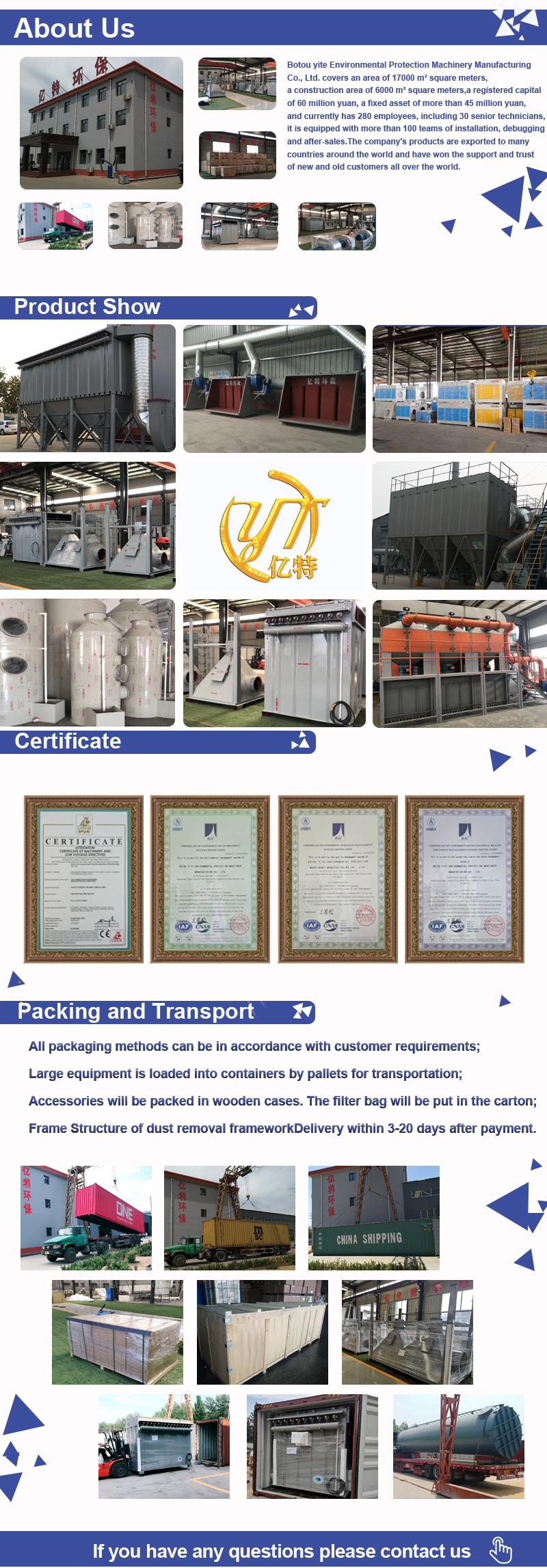 Design Photooxygen Catalytic Waste Gas Treatment Equipment for Energy Mining Industry