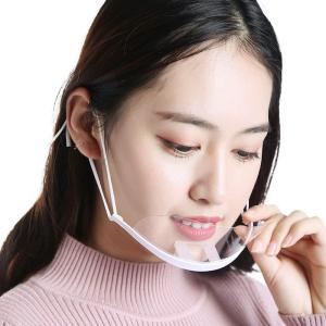 Wholesale Clear ABS PET Hygiene Face Mask For Reception Staff from china suppliers