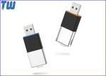 Sliding Crystal LED Light On 3D Laser Logo 4GB USB Flash Pen Drive