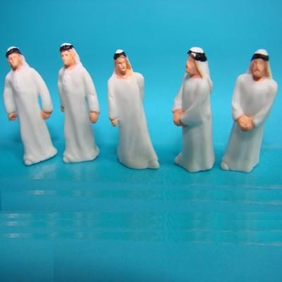 1:50 Arabic figure-scale figure,architectural model people,1:25 painted Arabic