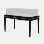 2015 Hot Sale Commercial Modern Glass And Metal Display Jewelry Showcase For