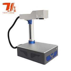 Wholesale Desktop 20W 30W 1064nm Optical Fiber Laser Marking Machine from china suppliers