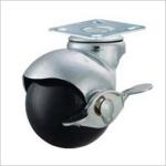 chair casters furniture rubber ball wheels for hardwood floors