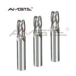 4 Flute Carbide Roughing End Mill High Feed Serrated End Mill h6 For Steel /
