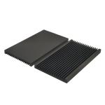 LED Linear Light Aluminium Profiles 6061 Suspending Heat Sink Extrusion Channel