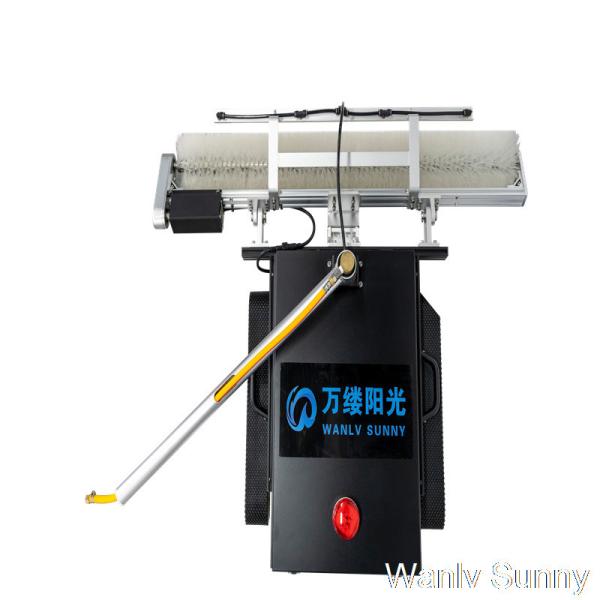Rotating Scrubber Solar Panel Washing Machine 1190*970*350mm Battery Life 3-4