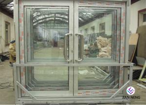 Wholesale Outdoor Event Tent Single Tempered Saftety Glass Aluminum Alloy Casement Door For Shopping Mall from china suppliers