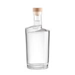 Unique Design Liquor Glass Bottles for Alcoholic Beverages Whisky Brandy Rum Gin