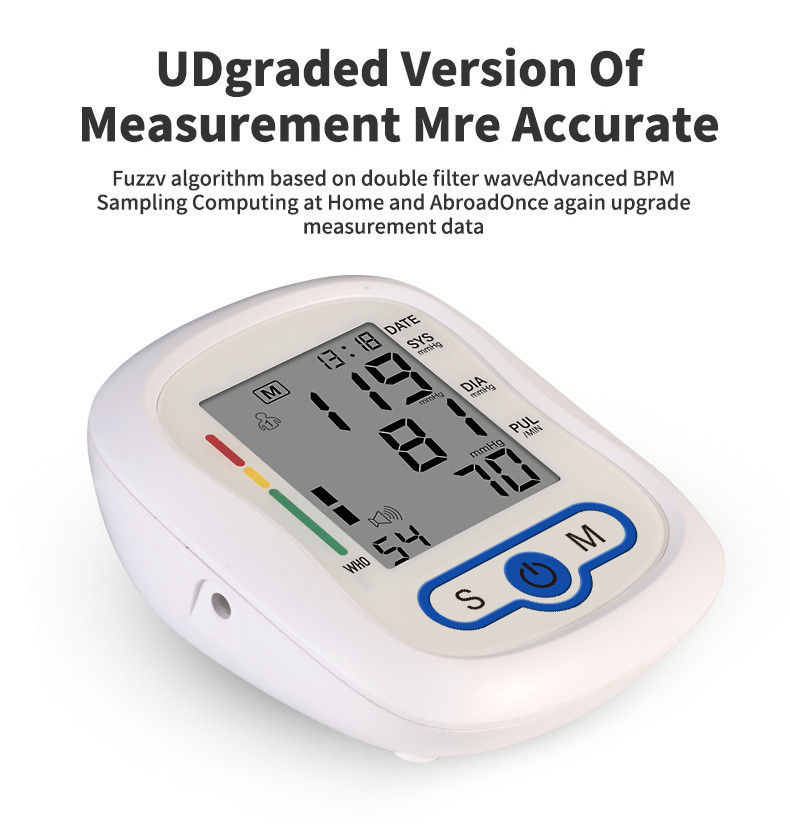 Digital Large Screen Daily Checks Home Hospital Blood Pressure Monitor With 2X99 Sets