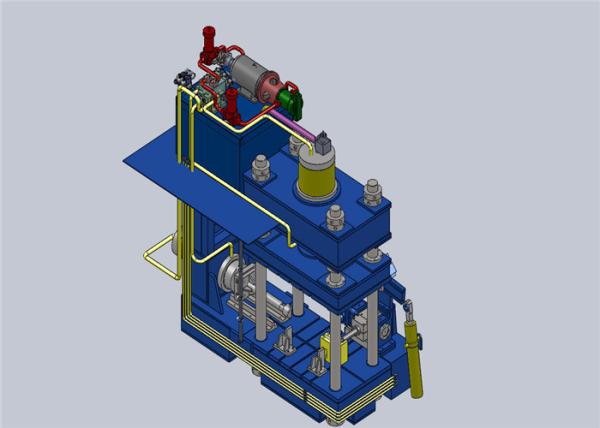 90 Degree Bending Elbow Bent Machine , Induction Elbow Machine 11 - 110KW Motor