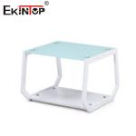 OEM Contemporary Glamour Glass And Chrome Coffee Table For Sleek Sophistication