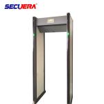 Arched Body Scanner Metal Detector Gate 33 Zone Security Equipment Sound / Light