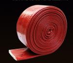 High Tenperature Silicone Rubber Cable Sleeve , Braided Fiberglass Sleeve 4