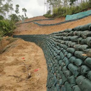 Wholesale PP Nonwoven Geo Textile Geo Bags Dewatering Green Black from china suppliers