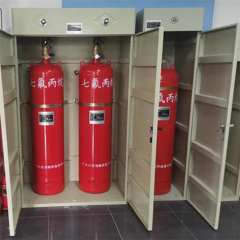 Cabinet FM200(HFC227ea) Fire Suppression System Low Maintenance High Safety With Advanced Features