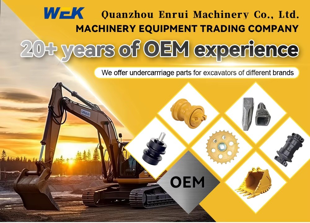 PC60-7 E308 JMC85 Heavy Equipment Excavator Carrier Roller Bulldozer Upper Roller