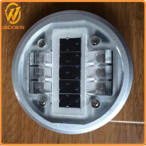 Wholesale 140 * 50mm 6PCS Aluminum Alloy Shell LED Solar Road Studs For Road Safety from china suppliers